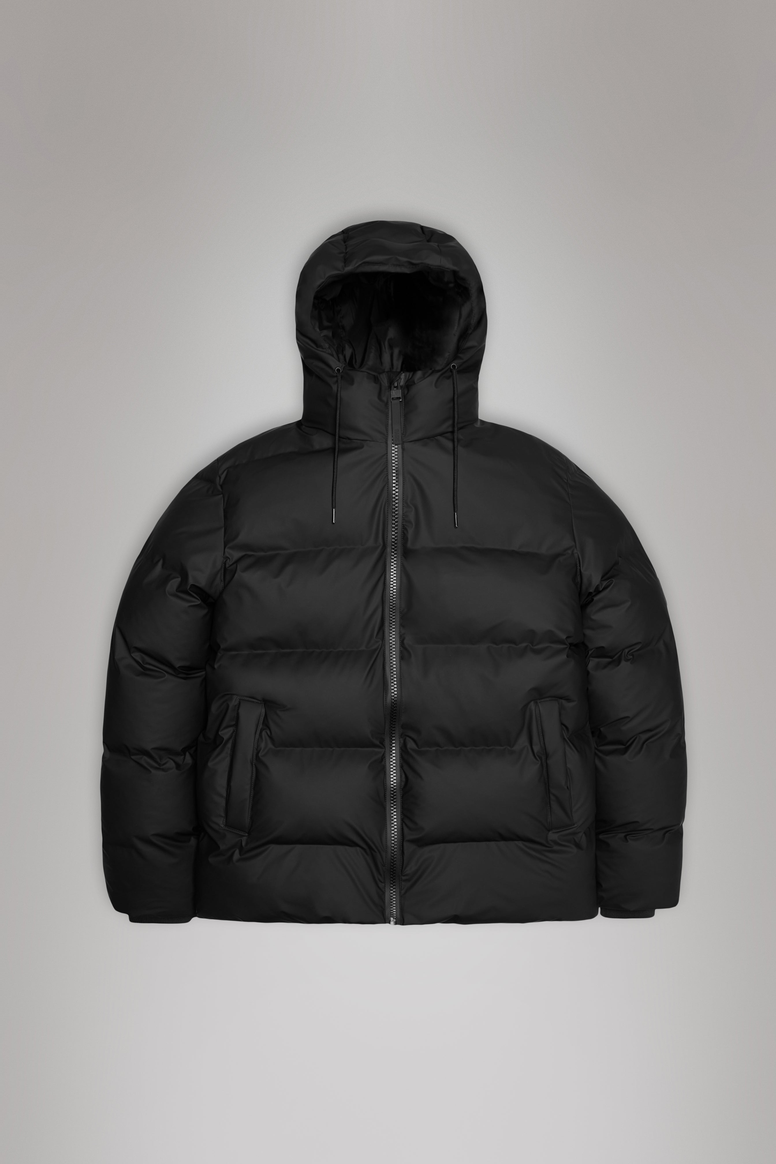 RAINS Alta Puffer Jacket Black Jacket
